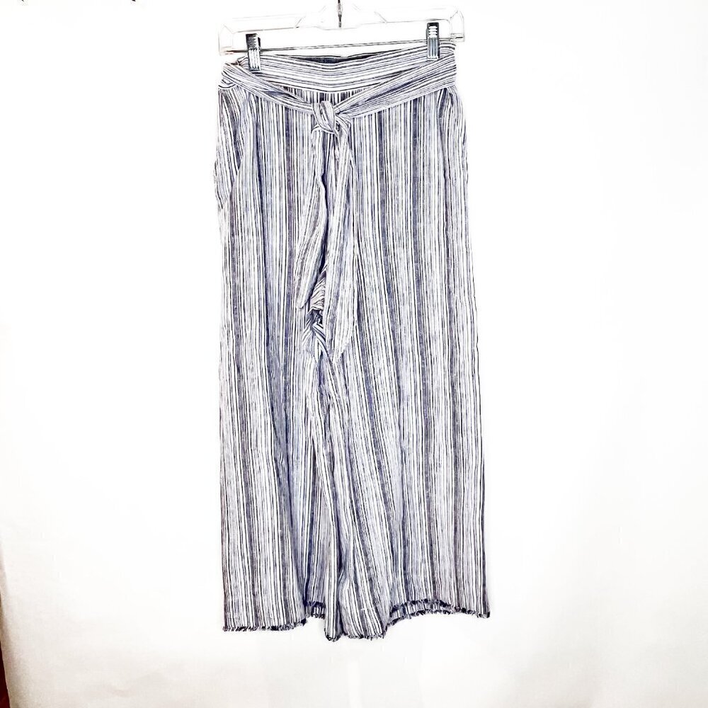 Cloth & Stone | Wide Leg Tie Front Pants
